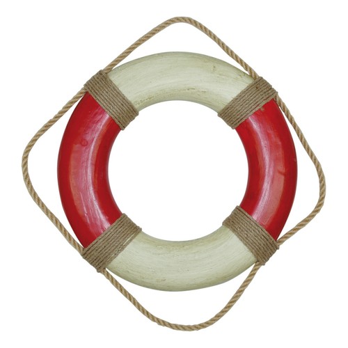 Rettungsring aus styropor - rettungsring,