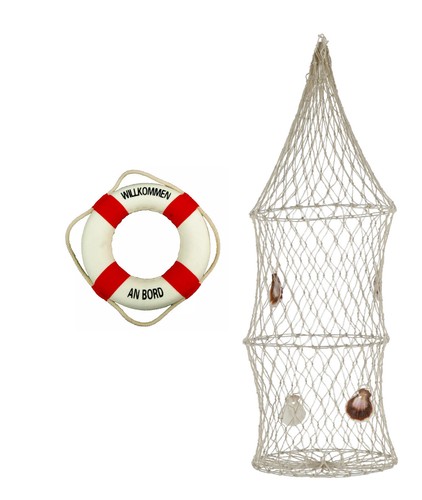 2tlg set rettungsring - set, 15cm