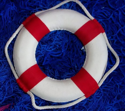 Maritime deko rettungsring - maritime,