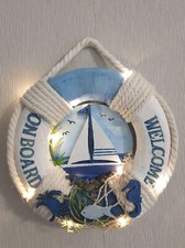 Rettungsring-blau/weiß-dekori