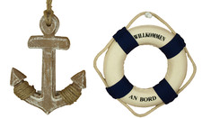 2er Set Rettungsring B/W Ø