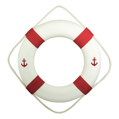 Rettungsring aus
